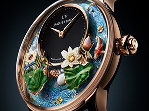JAQUET DROZ | 腕間的微縮世界，雅克德羅以自動(dòng)玩偶腕表致敬生命與自然